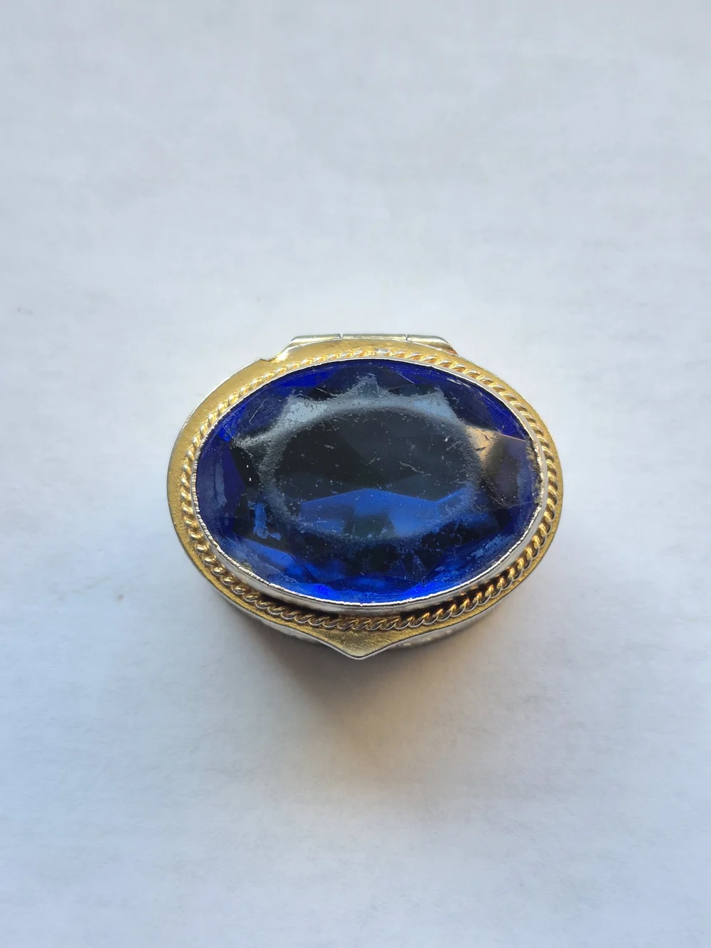 Vintage hand-crafted Italian pillbox